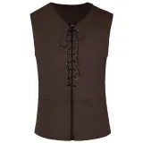 Suede Vest - Dark Coffee