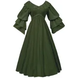 Renaissance Dress - Green