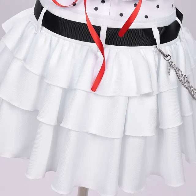 Requiem Black and White Nursery Rhyme Cosplay Costume detail 10