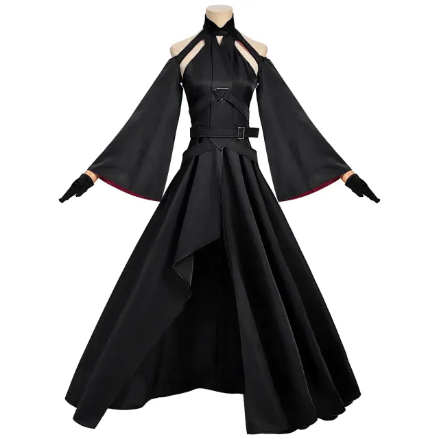 Ribbon Hero Belbet Cosplay Black Dress Full Set detail 1