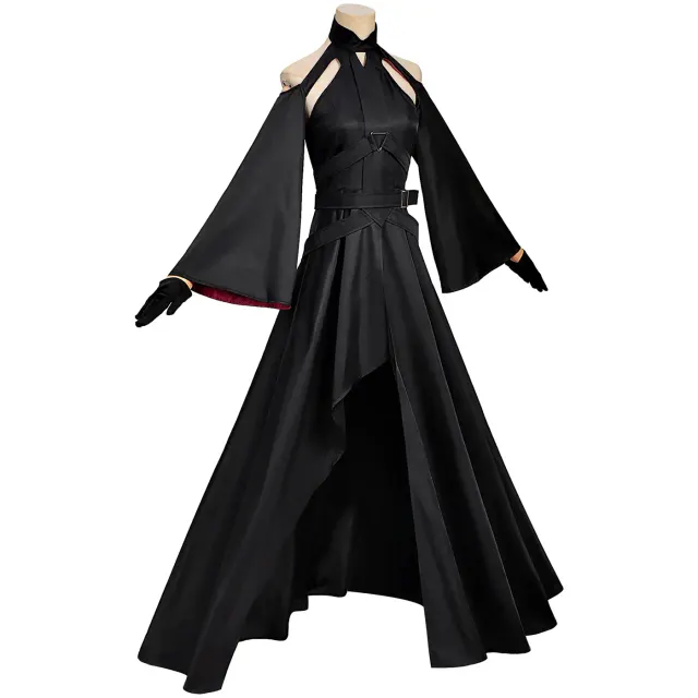Ribbon Hero Belbet Cosplay Black Dress Full Set detail 2