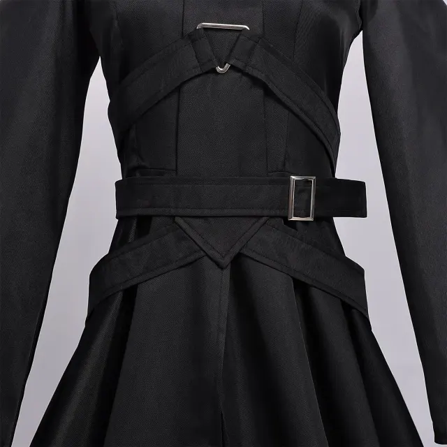 Ribbon Hero Belbet Cosplay Black Dress Full Set detail 8