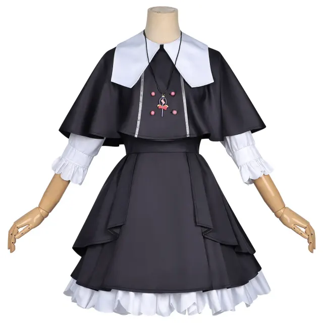 Senya Akechi Detective Anime Cosplay Dress Full Set detail 1