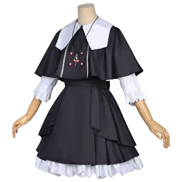 Senya Akechi Detective Anime Cosplay Dress Full Set detail 2