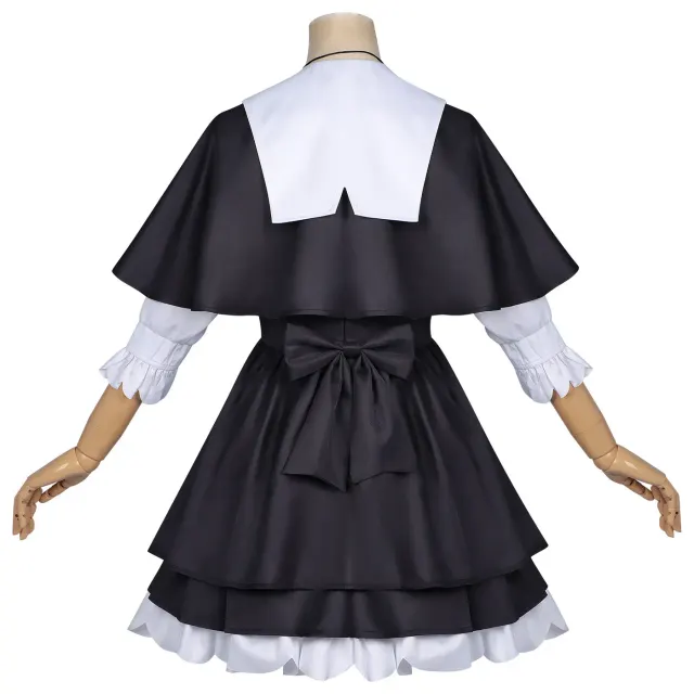 Senya Akechi Detective Anime Cosplay Dress Full Set detail 3