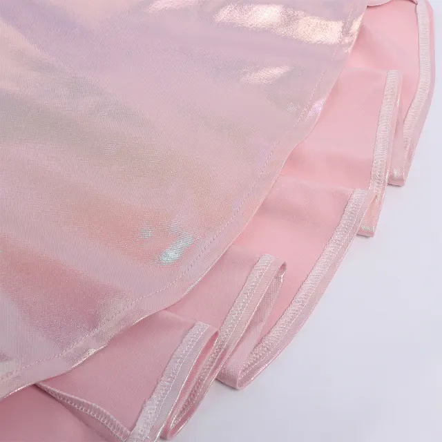 Halloween Space Alien Laser Shiny Women's Cosplay Dress detail 7