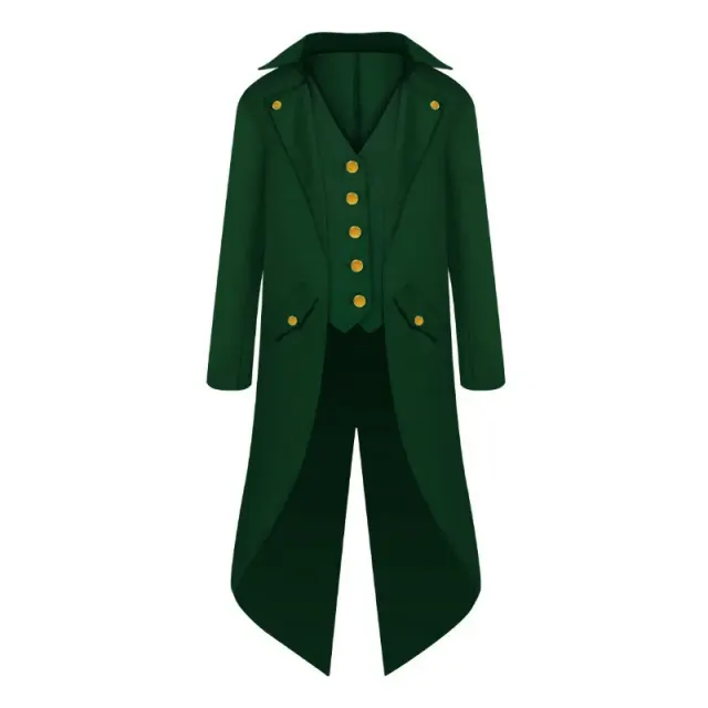 St. Patrick's Day Irish Elf Tailcoat Costume Set for Adults detail 2