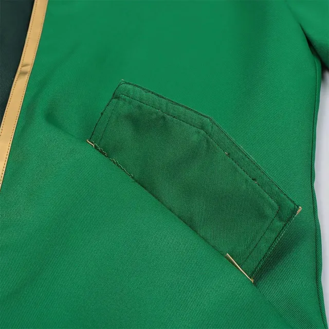 St. Patrick's Irish Elf Gothic Vintage Coat Cosplay Costume detail 11