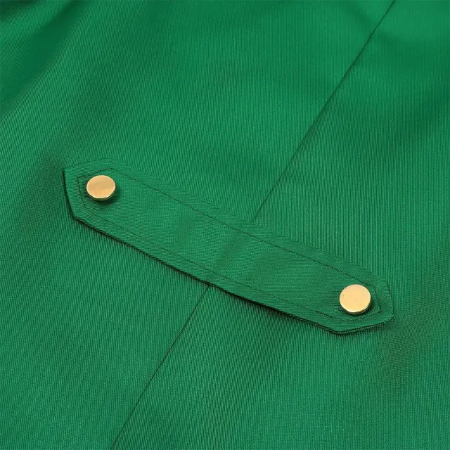 St. Patrick's Irish Elf Gothic Vintage Coat Cosplay Costume detail 13