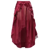Pirate Skirt - Wine Red