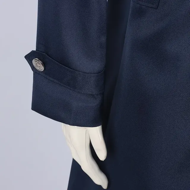 Steampunk Gothic Victorian Long Coat and Renaissance Shirt Costume detail 13