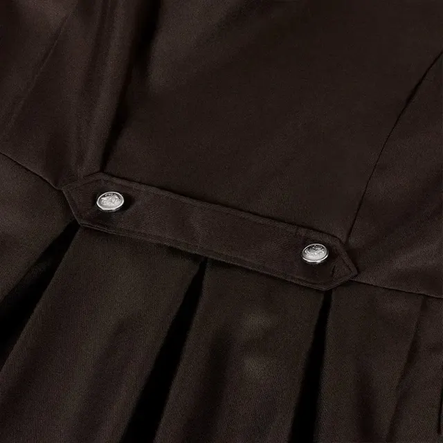 Steampunk Gothic Victorian Long Coat and Renaissance Shirt Costume detail 15