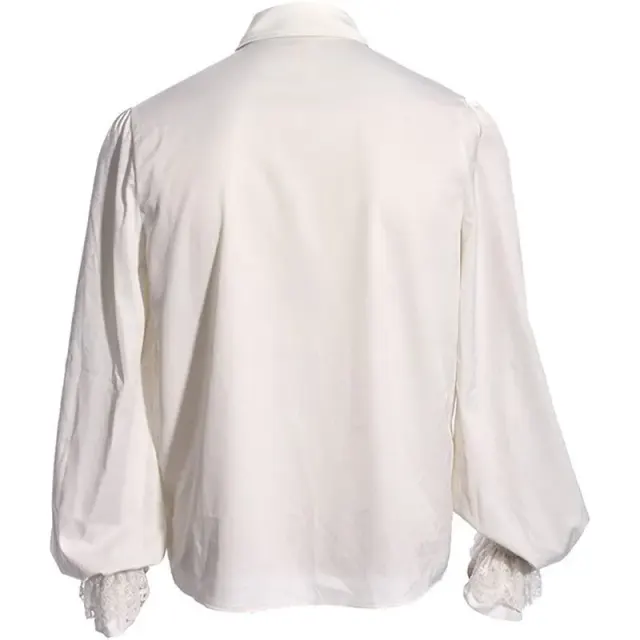 Steampunk Gothic Victorian Long Coat and Renaissance Shirt Costume detail 20