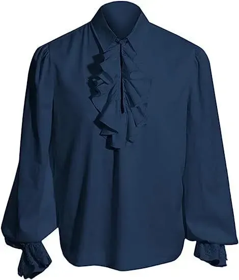 Steampunk Gothic Victorian Long Coat and Renaissance Shirt Costume detail 21