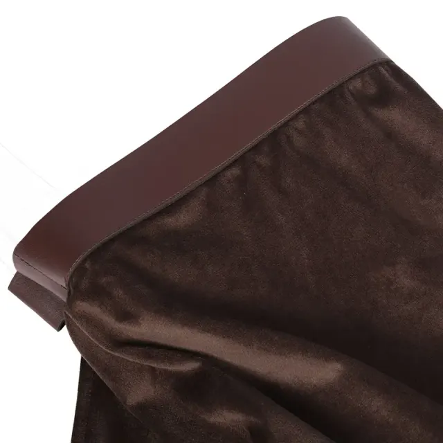 Unisex Steampunk Half-Shoulder Cape with Belt for Halloween detail 6
