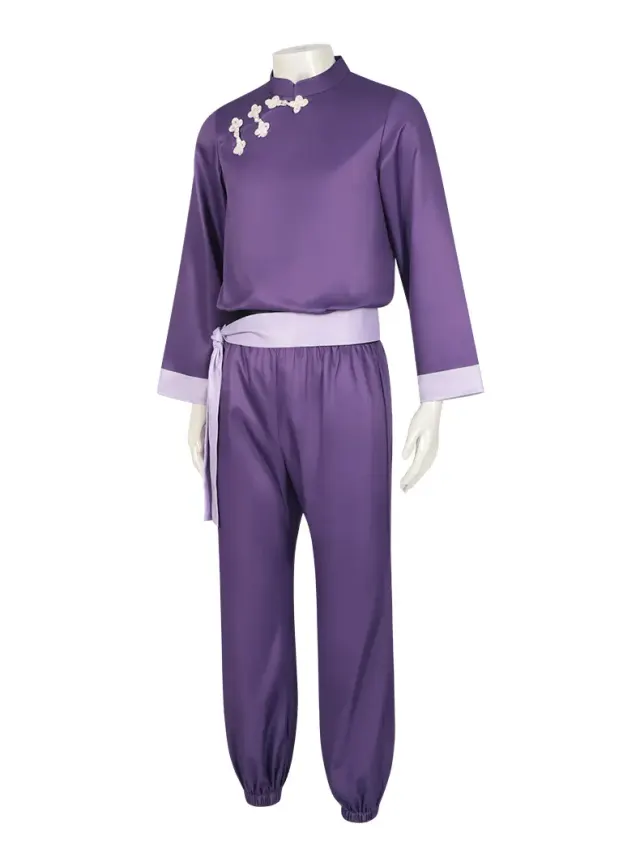 Unisex Chinese-Style Anime Cosplay Costume Set for Conventions detail 1
