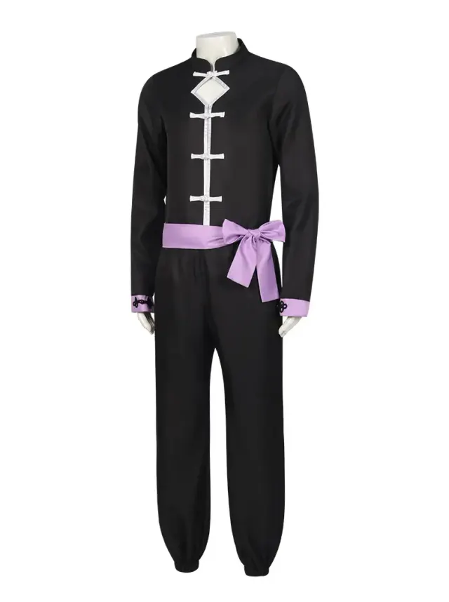 Unisex Chinese-Style Anime Cosplay Costume Set for Conventions detail 9