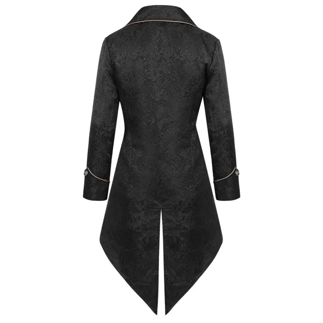 Unisex Christmas Medieval Punk Bow-Tie Tailcoat Costume detail 8