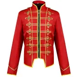 Gothic Jacket - Red/Gold