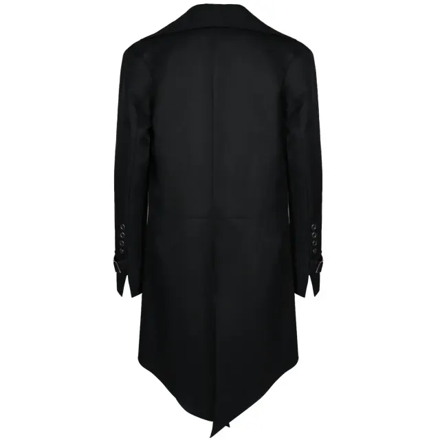 Unisex Gothic Steampunk Medieval Tailcoat Halloween Jacket detail 2