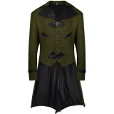 Tailcoat Jacket - Army Green
