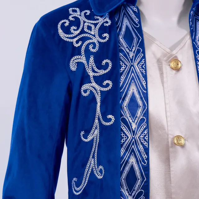 Unisex Gothic Steampunk Victorian Tailcoat Medieval Frock Jacket detail 15