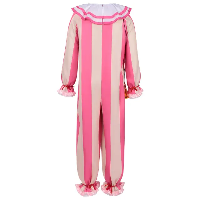 Unisex Halloween Circus Clown Cosplay Costume for Party Stage detail 6