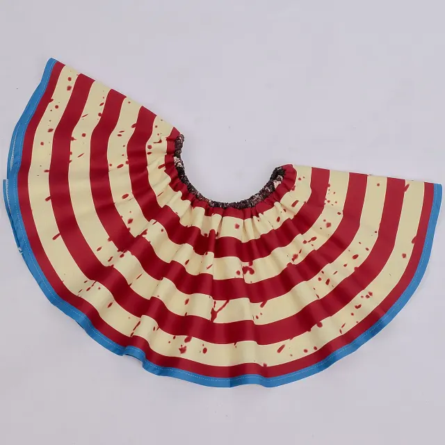 Unisex Halloween Circus Clown Cosplay Costume for Party Stage detail 13