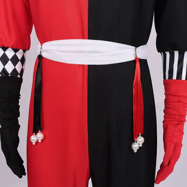 Unisex Halloween Circus Clown Cosplay Costume for Party Stage detail 19