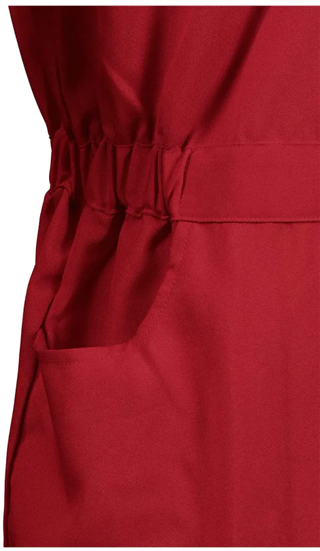 Red Unisex Halloween Flight Jumpsuit Cosplay Costume detail 6