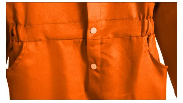 Red Unisex Halloween Flight Jumpsuit Cosplay Costume detail 10