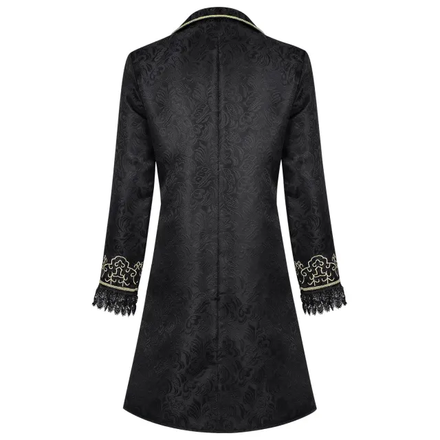 Veste de costume cosplay unisexe de prince de cour médiéval pour Halloween détail 2