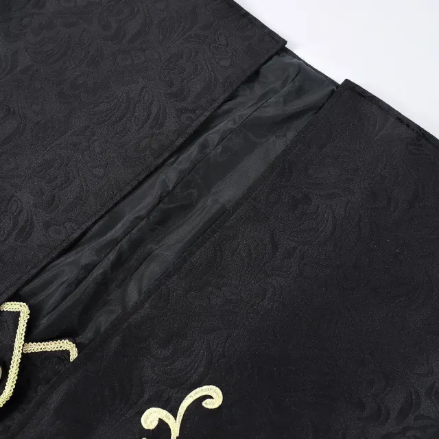 Veste de costume cosplay unisexe de prince de cour médiéval pour Halloween détail 6