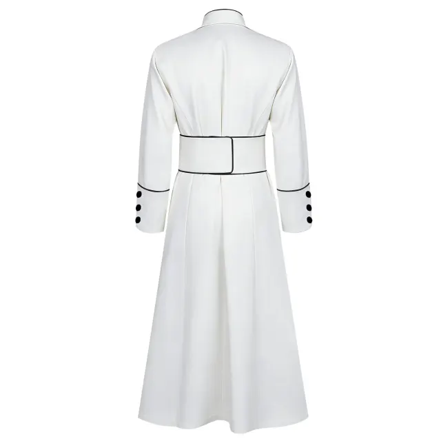 Unisex Halloween Priest Robe Medieval Cosplay Stage Costume detail 10