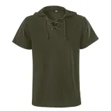 Hooded Shirt - Dark Green