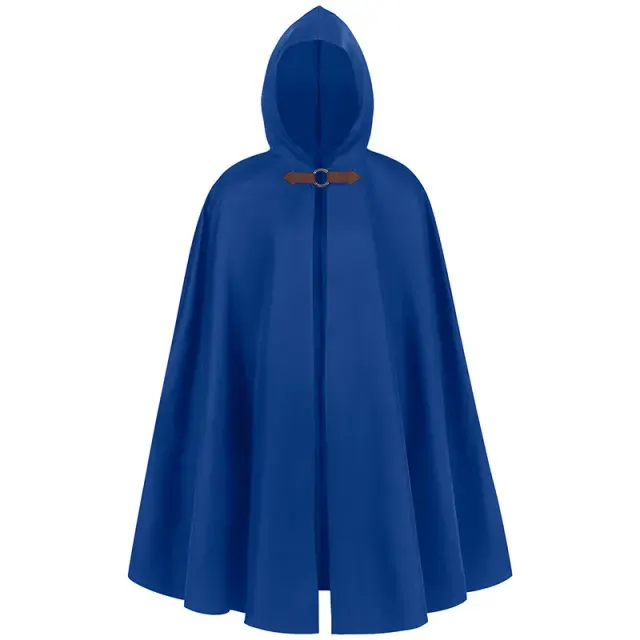 Costume de cape pirate vampire médiévale à capuche unisexe détail 8