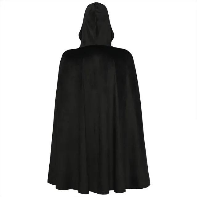 Costume de cape pirate vampire médiévale à capuche unisexe détail 15