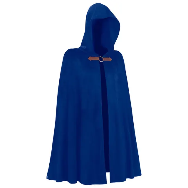 Costume de cape pirate vampire médiévale à capuche unisexe détail 20