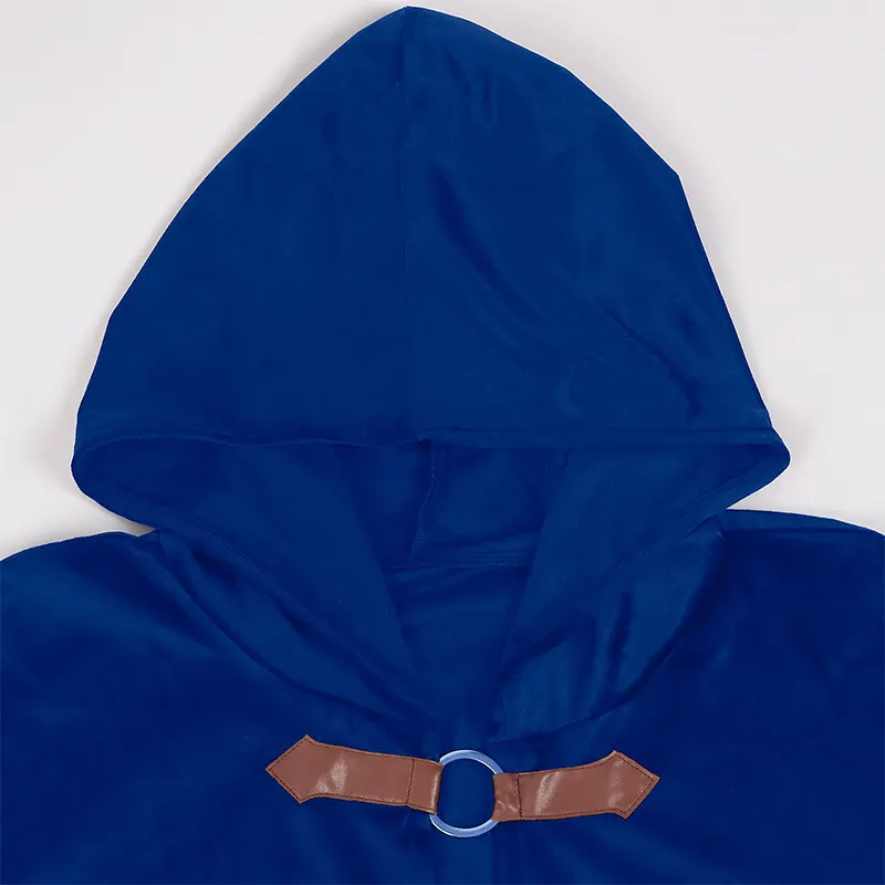 Unisex Hooded Medieval Pirate Vampire Cloak Costume detail 22