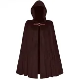 Cape pirate - Marron, tissu uniforme