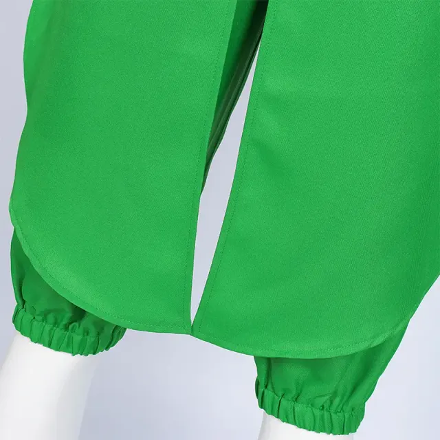 Unisex Irish Four-Leaf Clover Tailcoat Stage Costume detail 7
