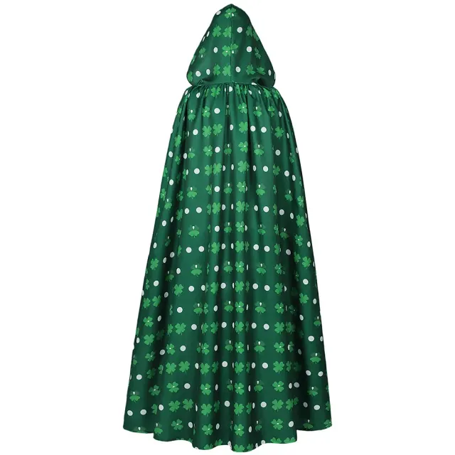 Unisex Irish St. Patrick's Party Cape for Halloween Cosplay detail 1