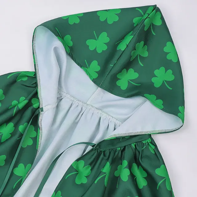 Unisex Irish St. Patrick's Party Cape for Halloween Cosplay detail 13