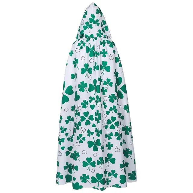 Unisex Irish St. Patrick's Party Cape for Halloween Cosplay detail 17