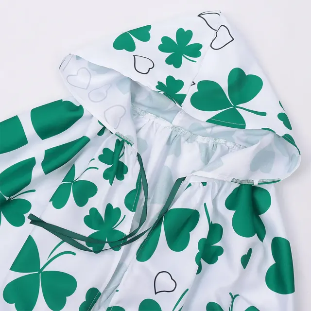 Unisex Irish St. Patrick's Party Cape for Halloween Cosplay detail 18