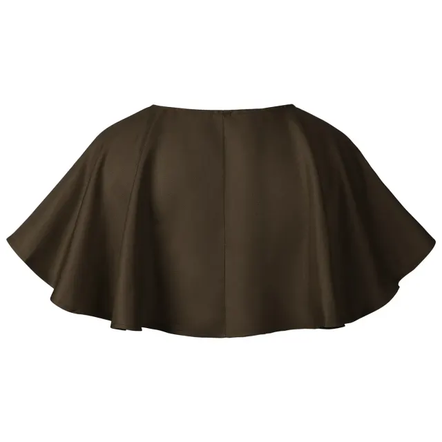 Unisex Lace-Up Shoulder Cape for Halloween Cosplay Costumes detail 6