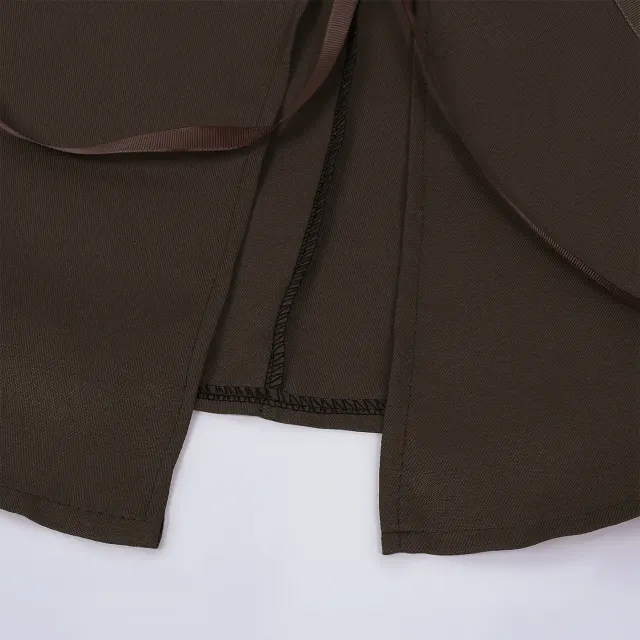Unisex Lace-Up Shoulder Cape for Halloween Cosplay Costumes detail 7