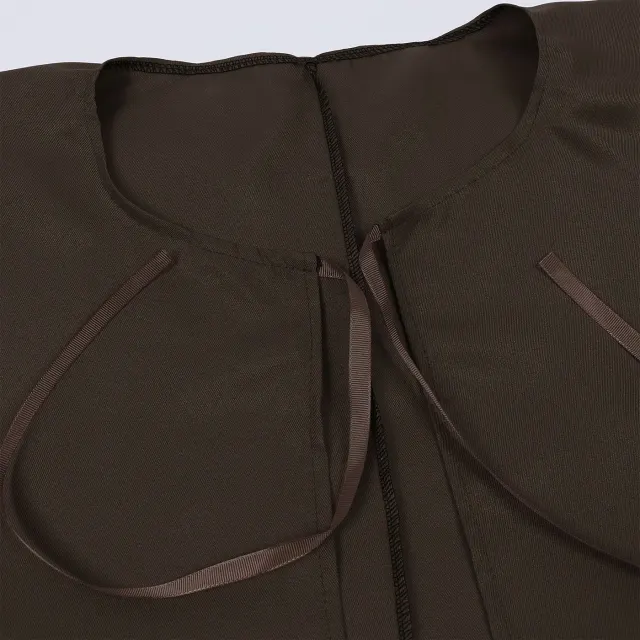 Unisex Lace-Up Shoulder Cape for Halloween Cosplay Costumes detail 17
