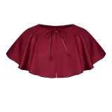 Shoulder Cape - Burgundy