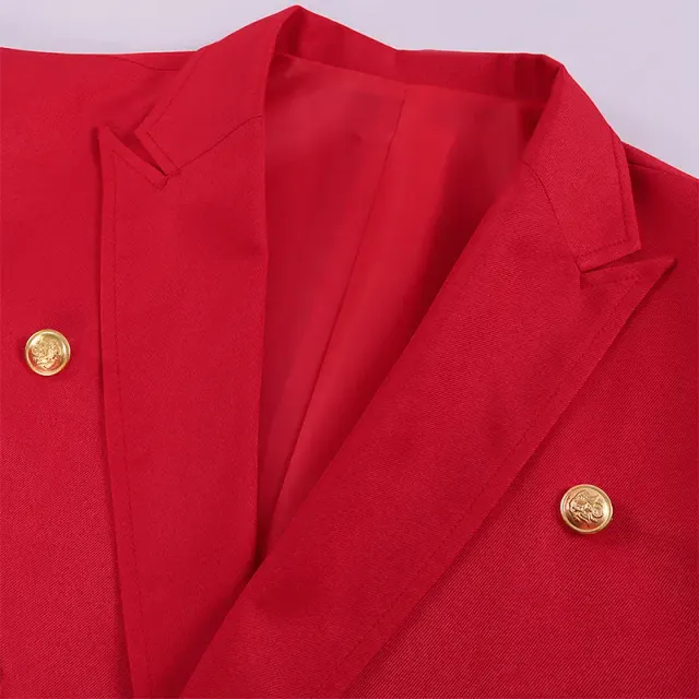 Unisex Medieval Christmas Tailcoat with Bow Tie Stage Costume detail 3